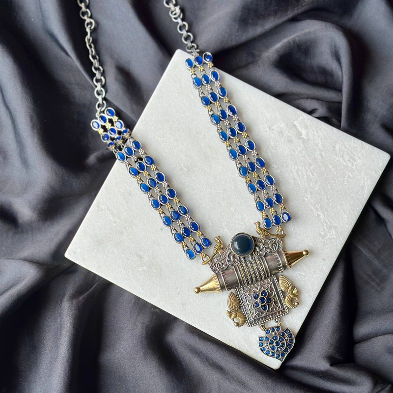 Vintage Kuchi Multi Pendant Necklace -Cherriscope
