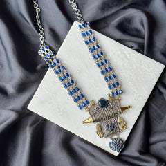 Vintage Kuchi Multi Pendant Necklace -Cherriscope