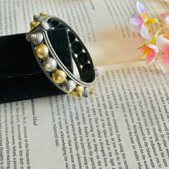 Shop Gold & Silver Dual-Tone Brace Bracelet