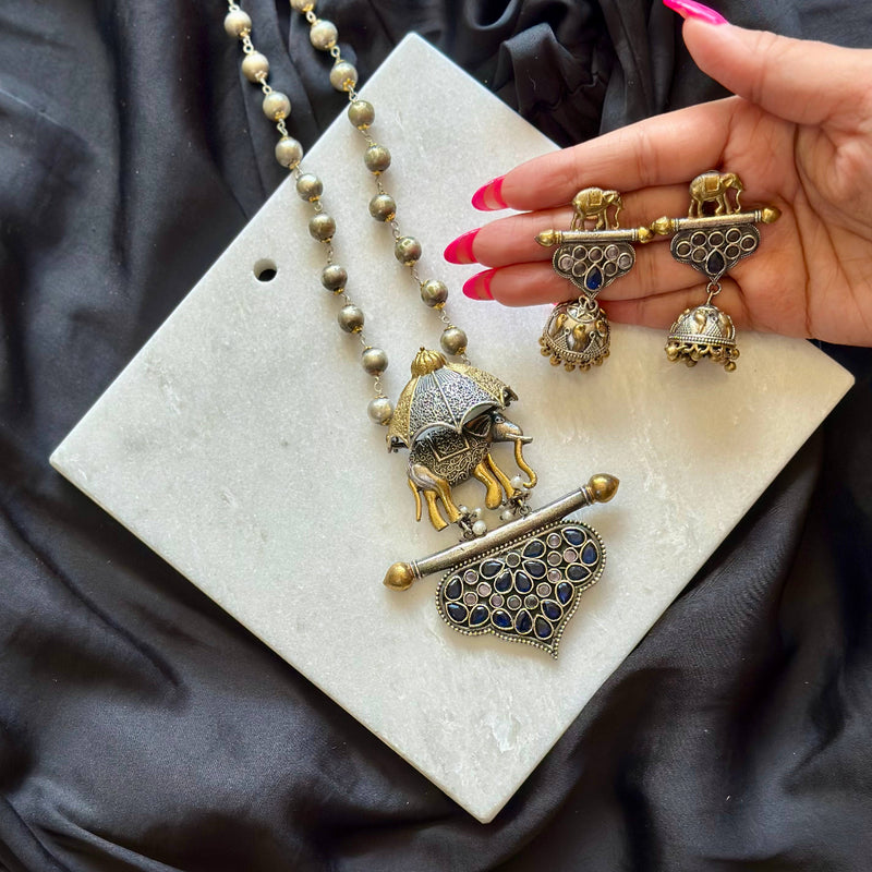 Oxidized Jewellery Combo Set