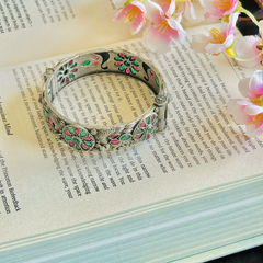 Traditional Oxidized Silver Bangles